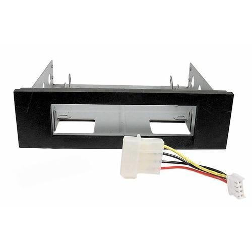 3.5" to 5.25" Drive bay computer case adapter mounting bracket usb hub floppy